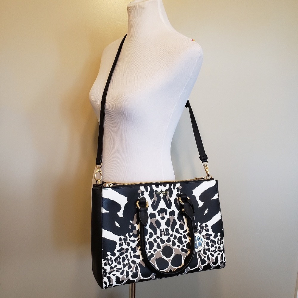 LIKE NEW Henri Bendel | Safari Satchel and Wallet - Picture 2 of 8
